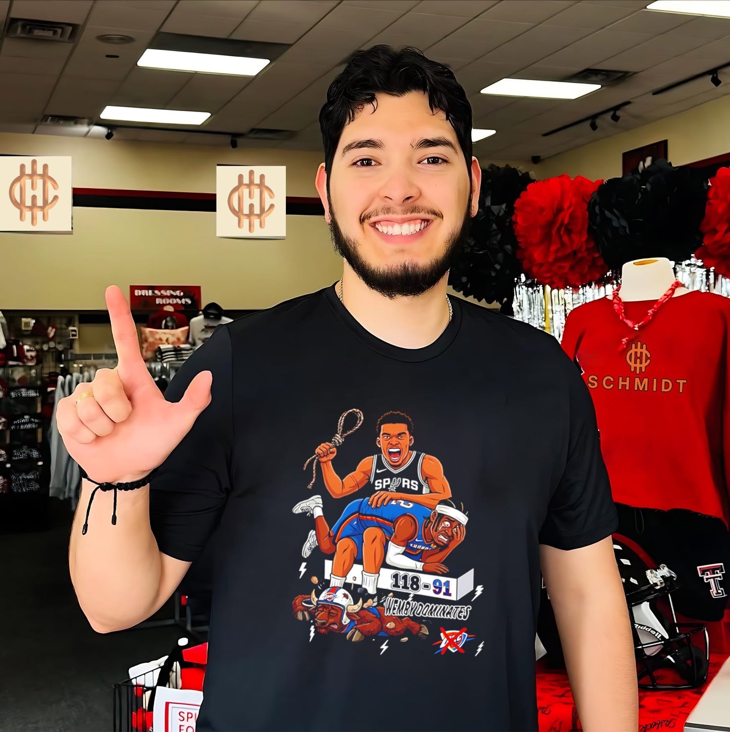 San Antonio Spurs beat Oklahoma City Thunder 118 91 Wemby dominates shirt
