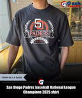 San Diego Padres baseball National League Champions 2025 shirt