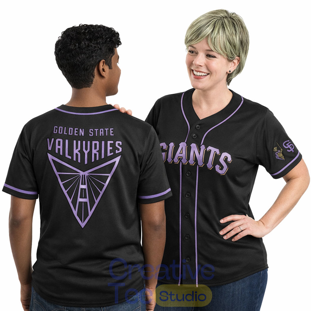 San Francisco Giants Golden State Valkyries Day Baseball Jersey