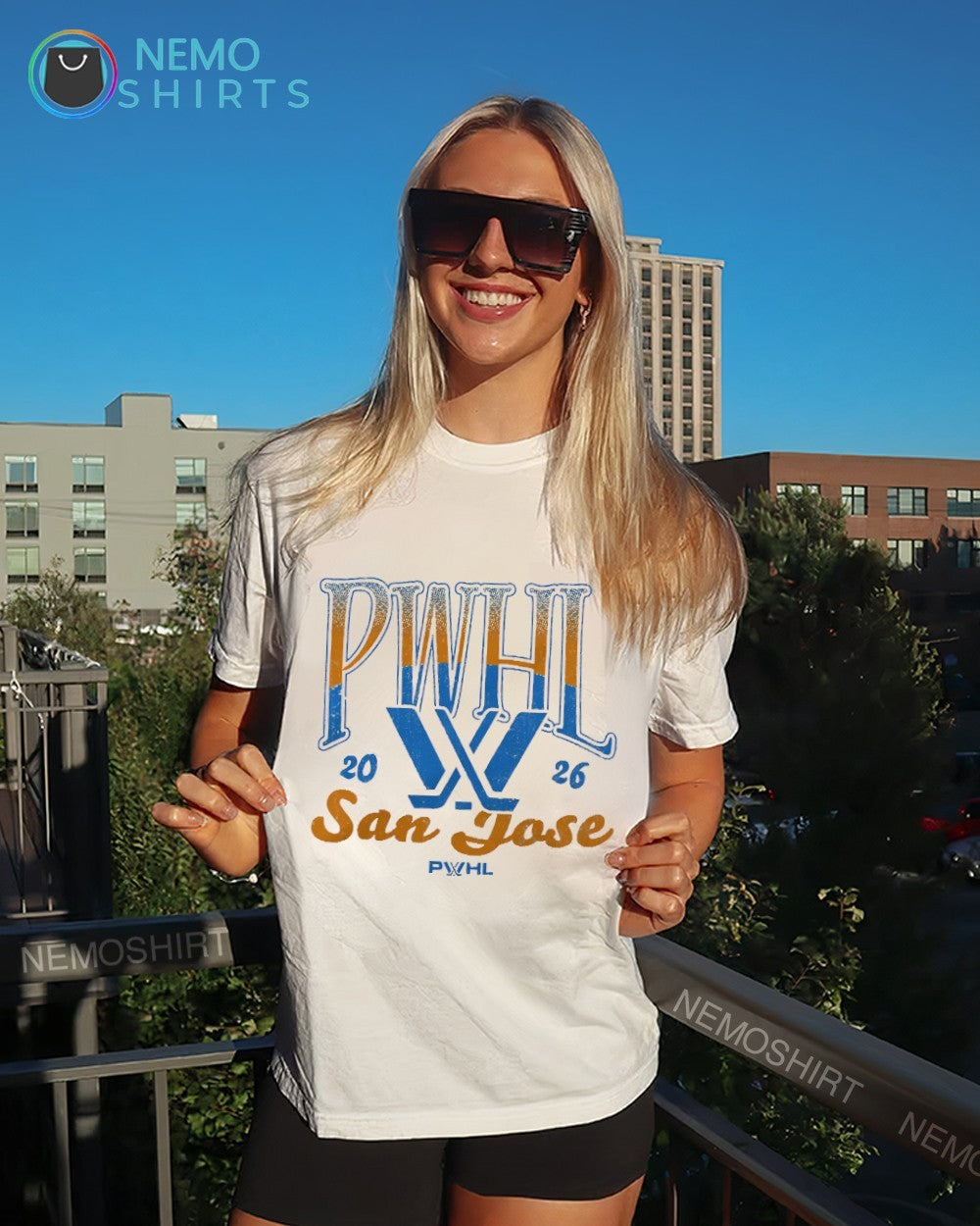 San Jose 2026 PWHL shirt