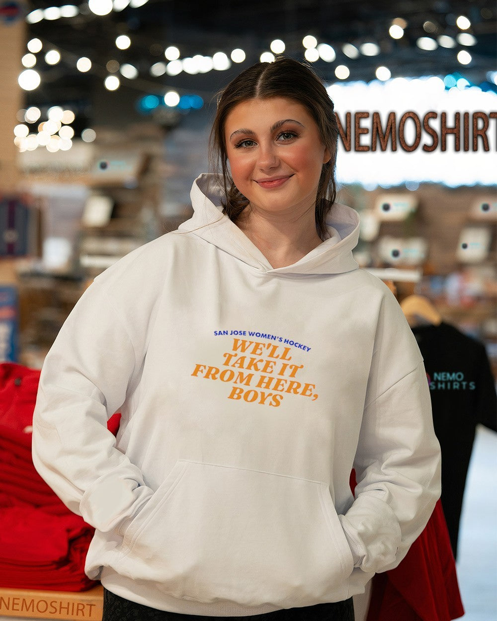 San Jose Women’s Hockey we’ll take it from here boys shirt