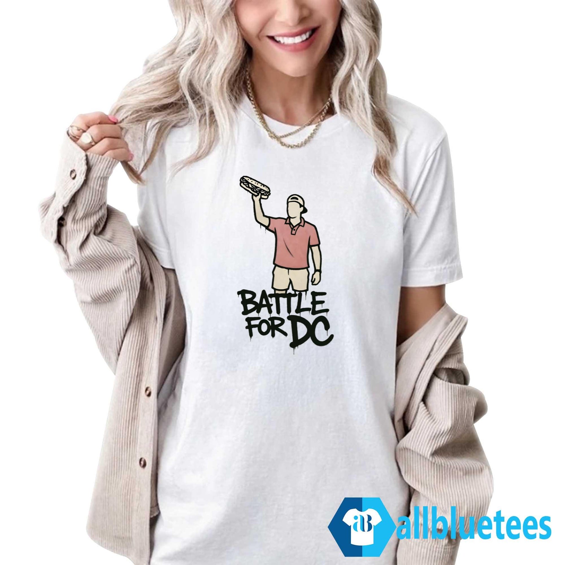 Sandwich Guy Battle For DC Shirt