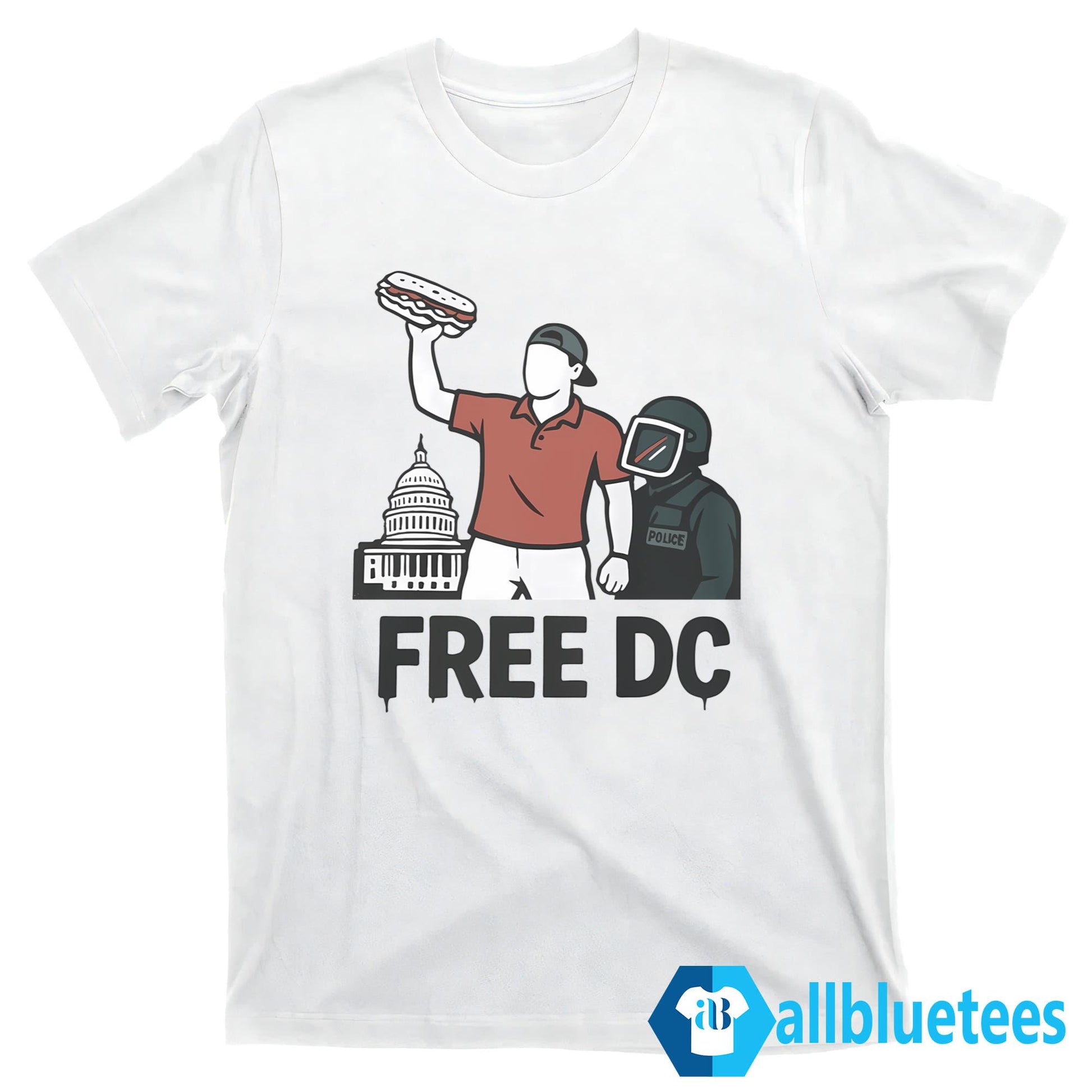 Sandwich Guy Free DC Shirt
