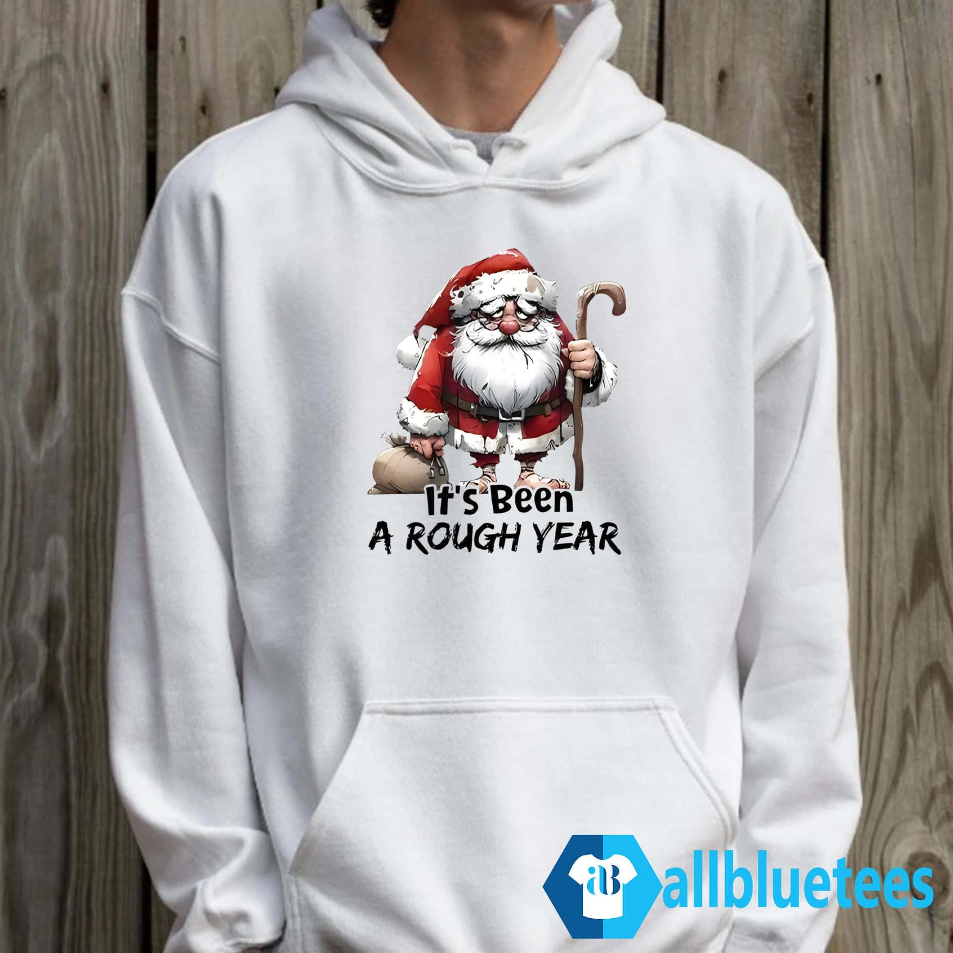 Santa Claus It’s Been A Rough Year Shirt