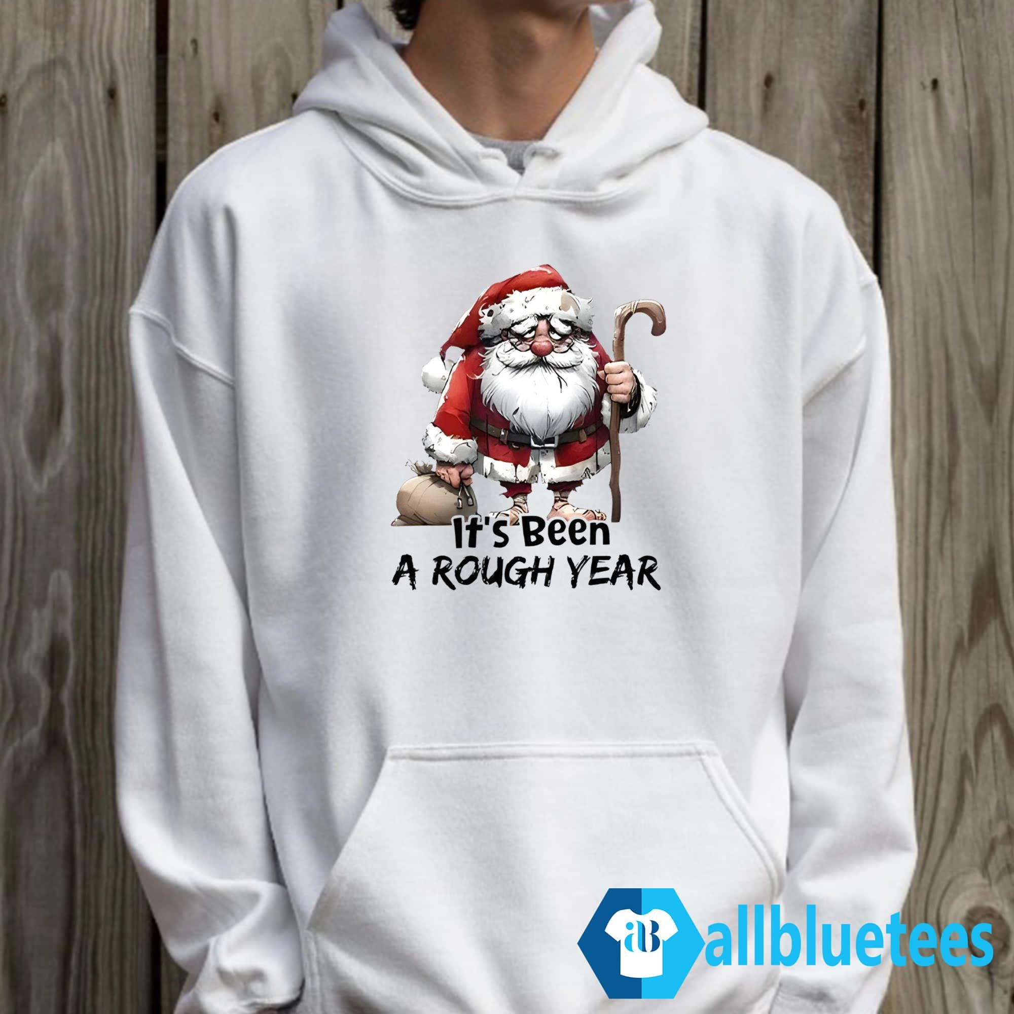 Santa Claus It’s Been A Rough Year Shirt