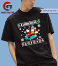 Santa Claus Lambretta ugly Christmas shirt