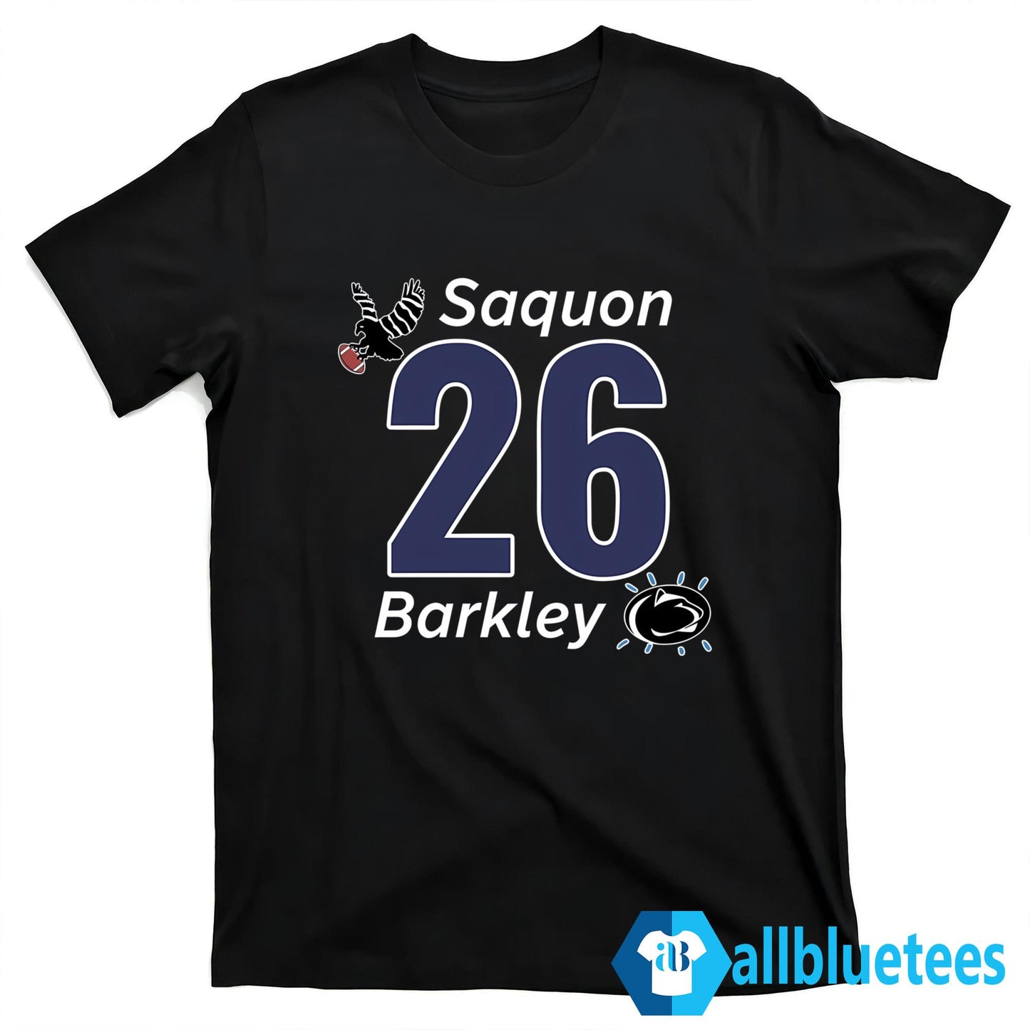 Saquon Barkley Eagle X Pen Stat Shirt