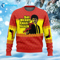 Say Merry Xmas Again Ugly Christmas Sweater