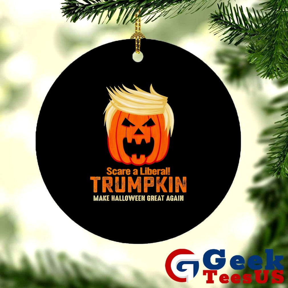 Scare a liberal Trumpkin MHGA Halloween 2025 shirt