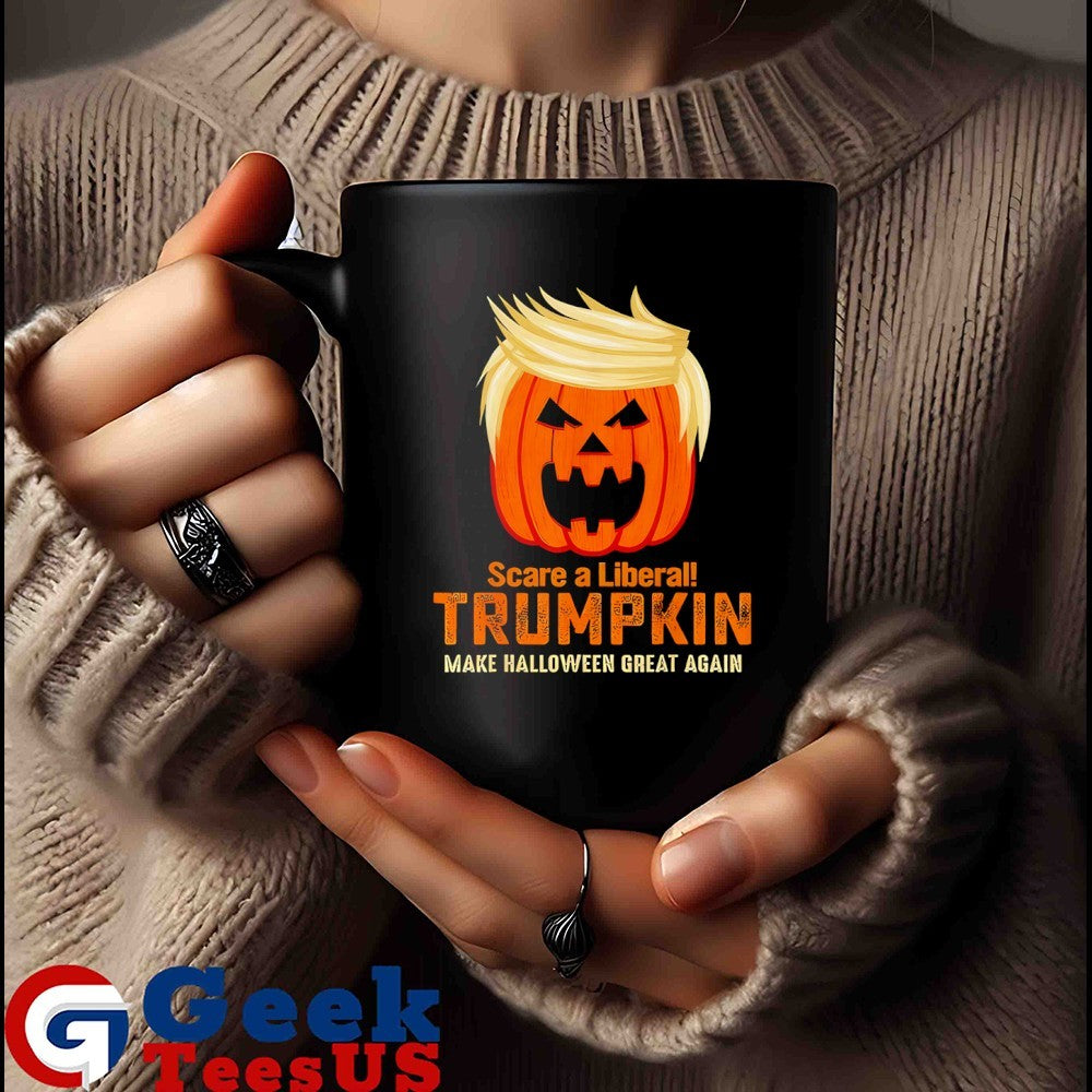 Scare a liberal Trumpkin MHGA Halloween 2025 shirt