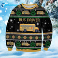 School Bus Driver Christmas Sweater