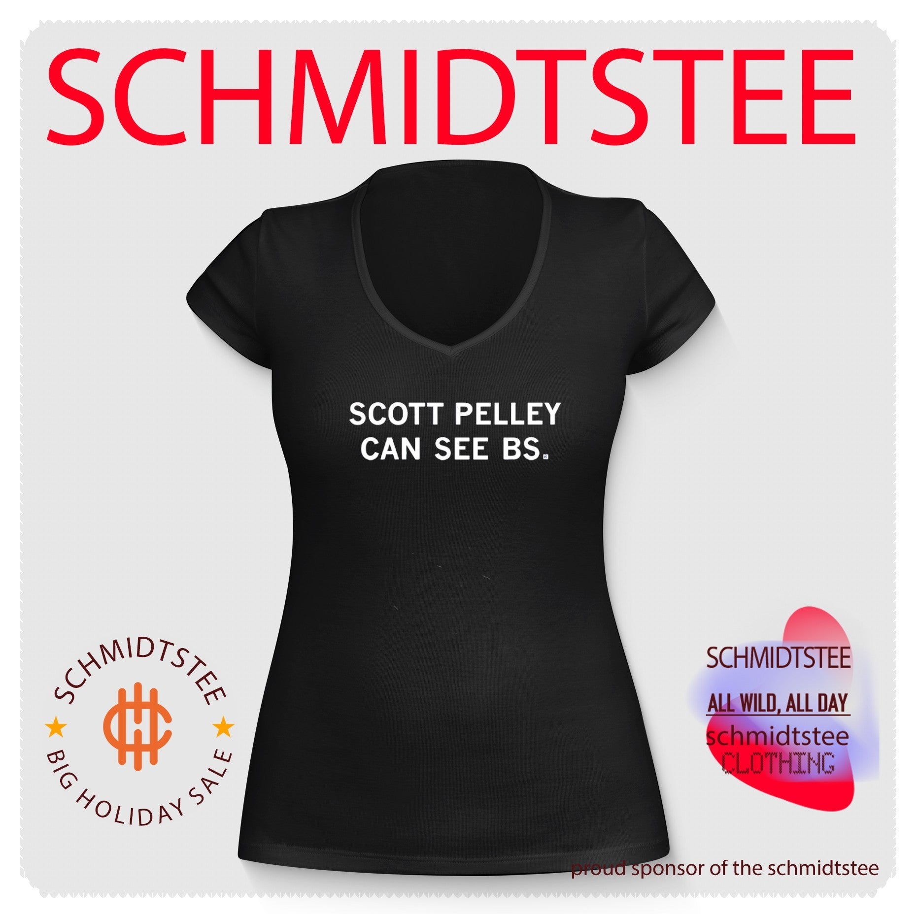 Scott Pelley can see bullshit shirt