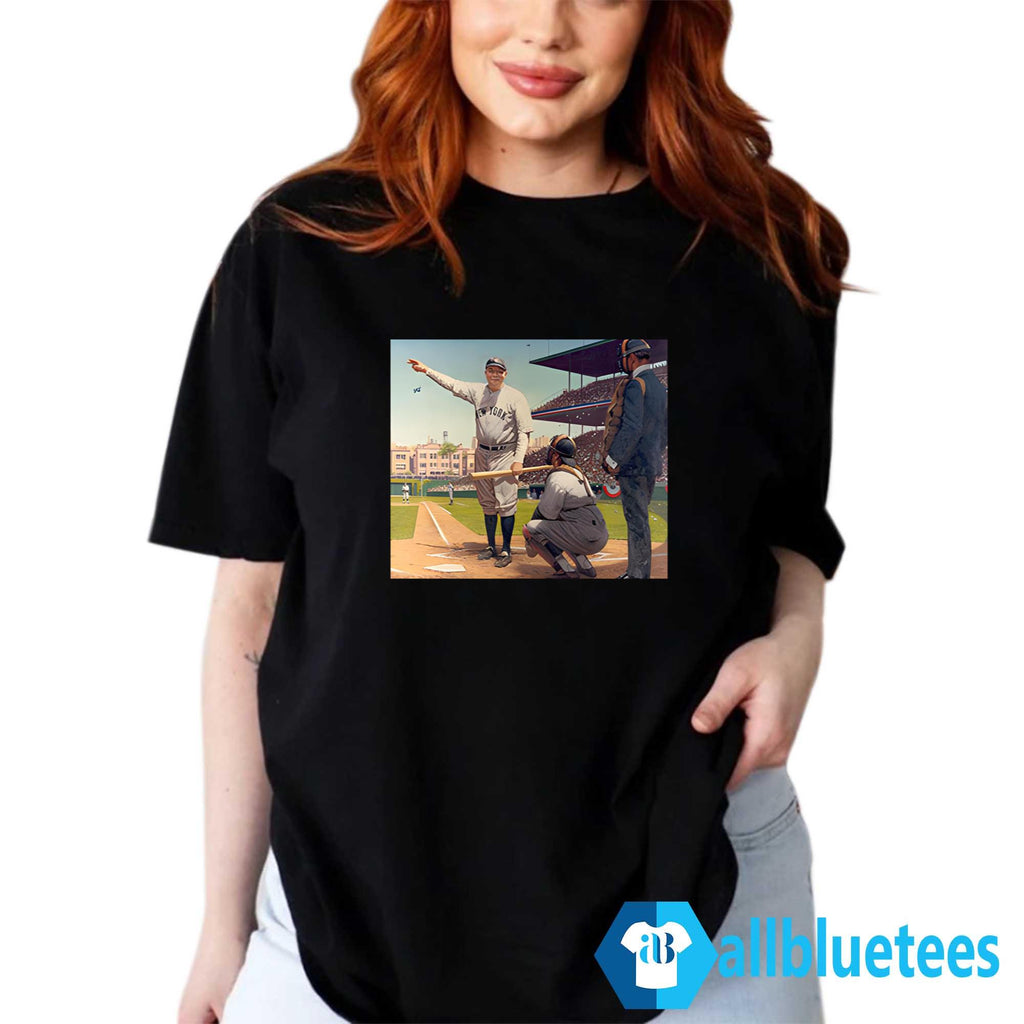 Scott Seiver Babe Ruth’s Called Shot Shirt