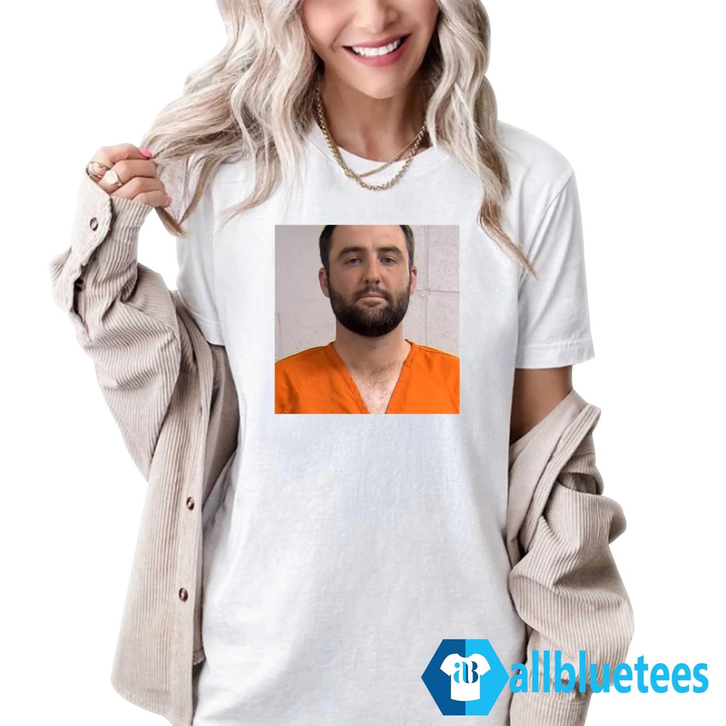 Scottie Scheffler Mugshot Shirt