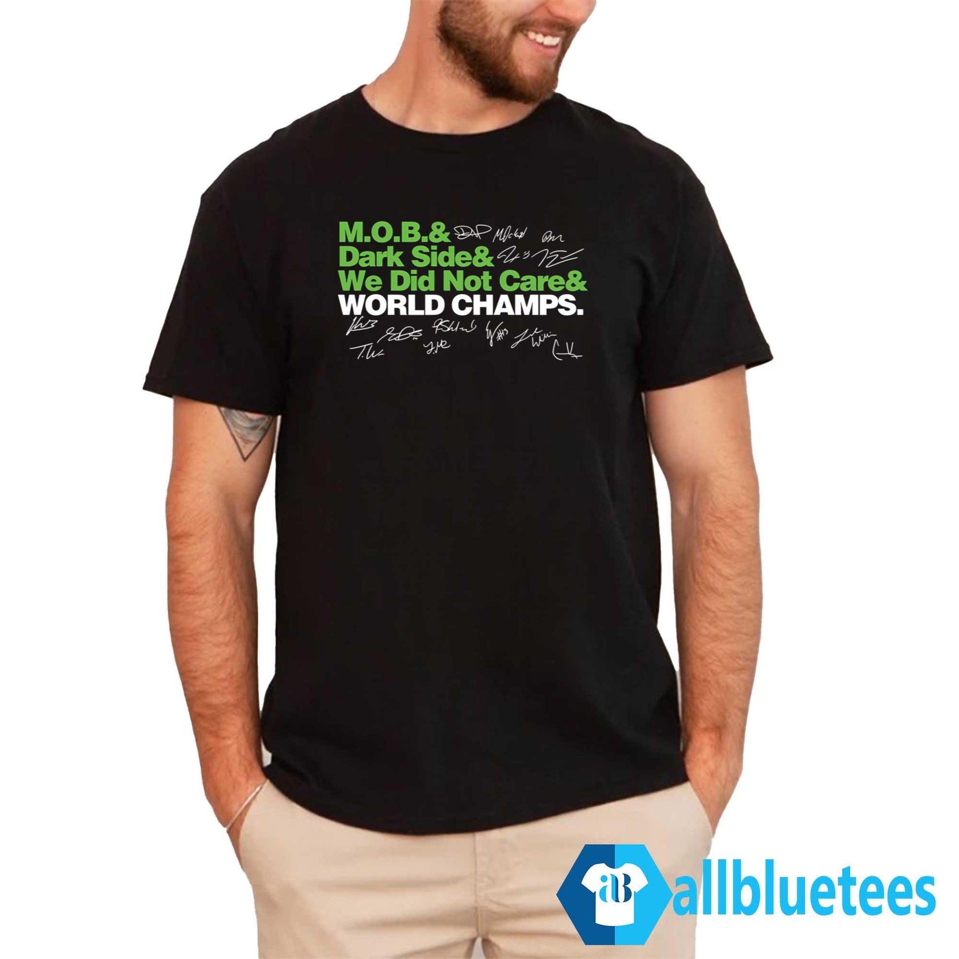 Seahawks MOB Dark Side We Did Not Care World Champs Shirt