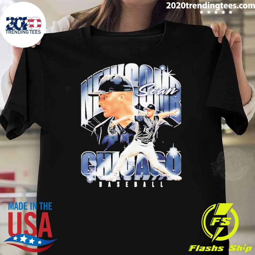 Sean Newcomb Chicago White Sox Airbrush Vintage Tee Unisex T-shirt, Sweatshirt, Hoodie (1)