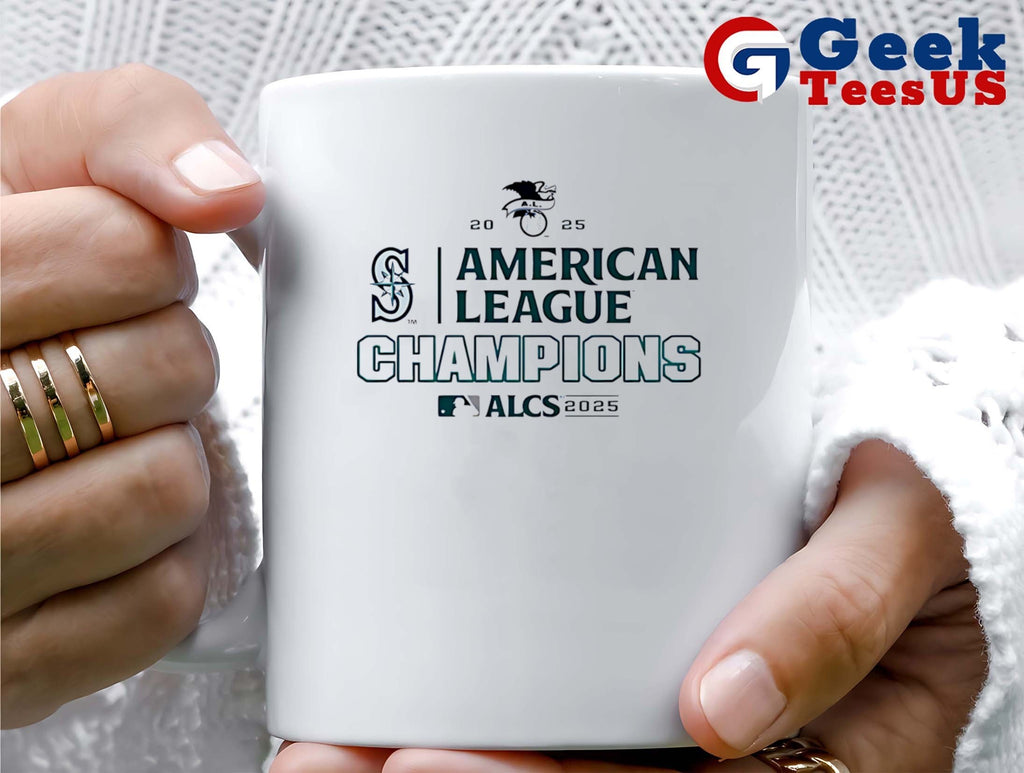 Seattle Mariners 2025 American League Champions Locker Room shirt
