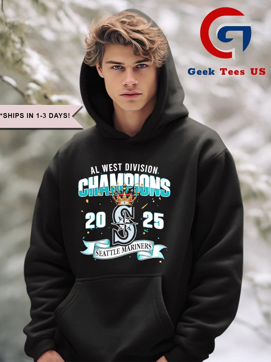 Seattle Mariners ALCS Champions 2025 AL West Division Baseball shirt