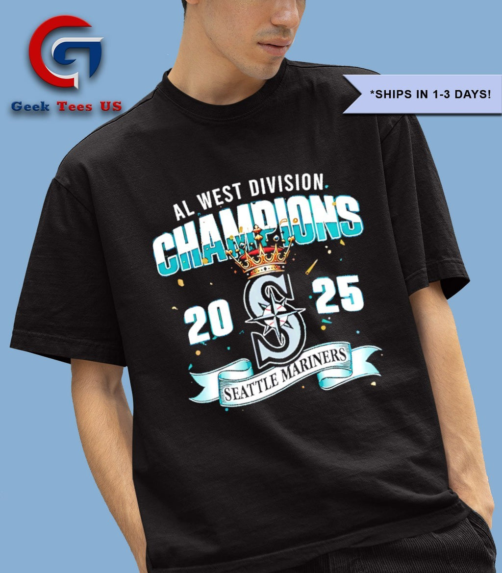 Seattle Mariners ALCS Champions 2025 AL West Division Baseball shirt