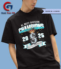 Seattle Mariners ALCS Champions 2025 AL West Division Baseball shirt