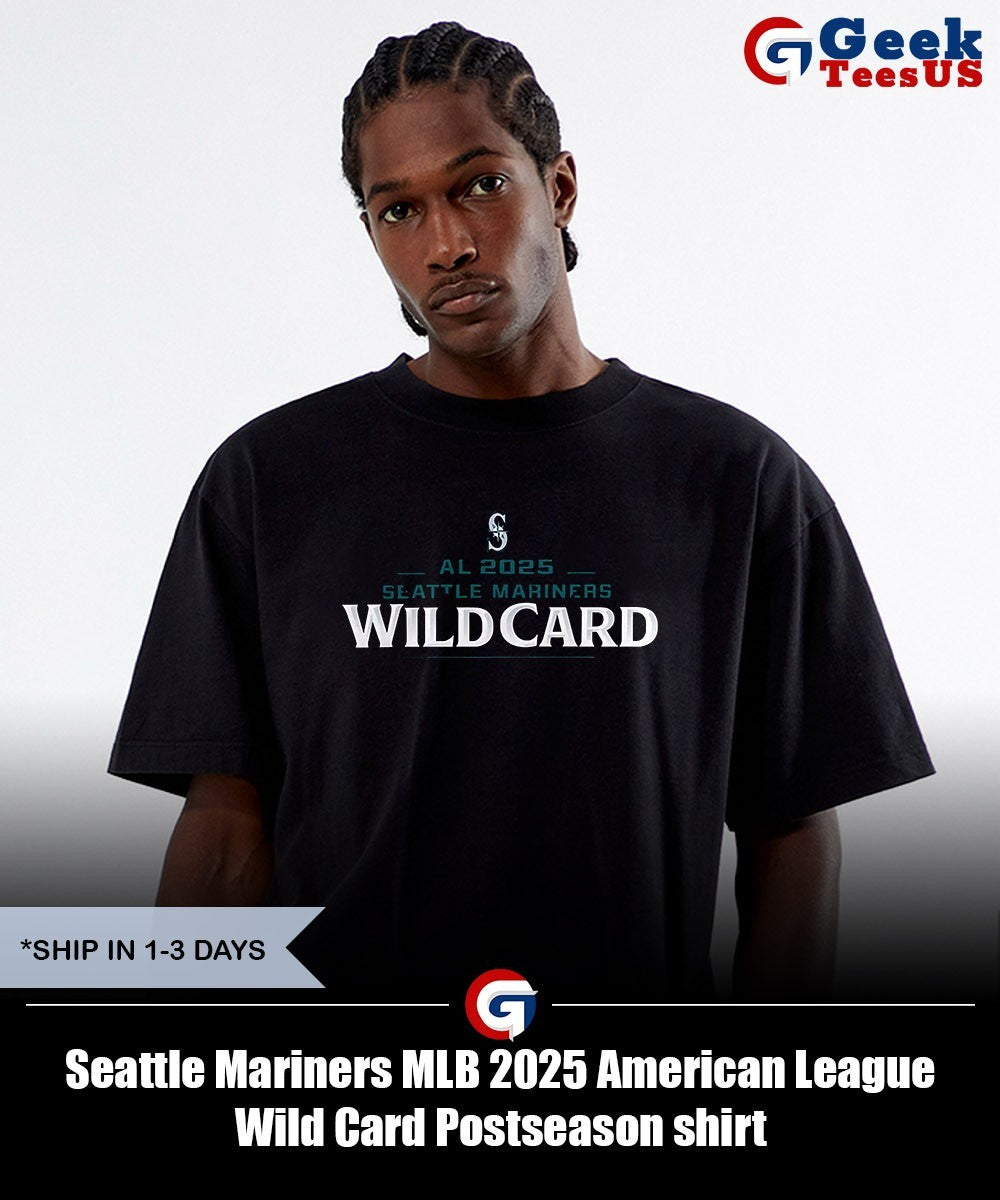 Seattle Mariners MLB 2025 American League Wild Card Postseason shirt