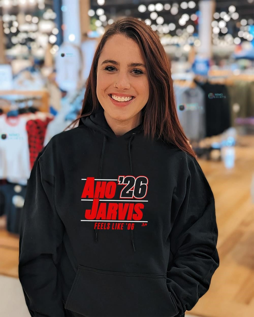 Sebastian Aho and Seth Jarvis 26 Carolina Hurricanes players feels like 06 shirt