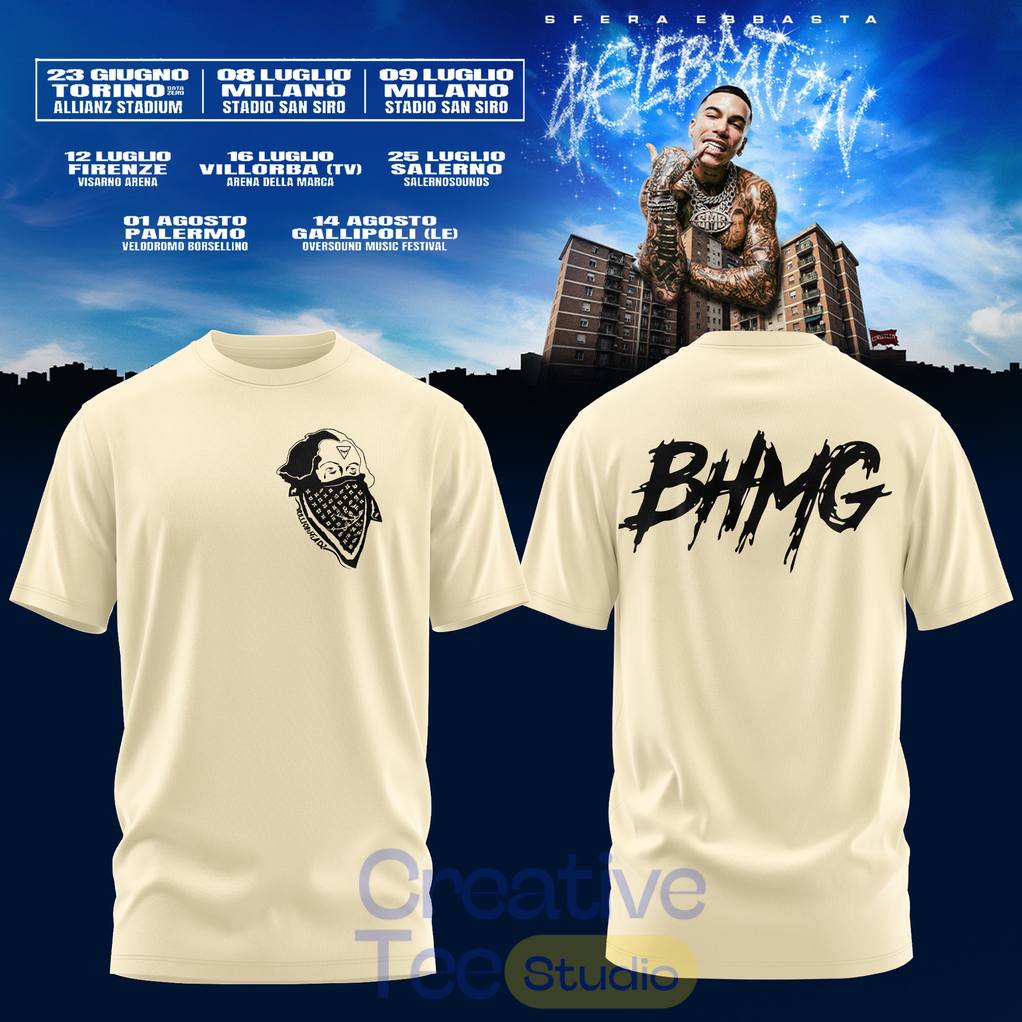 Sfera Ebbasta LEBRATION Tour Special T-Shirt