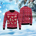 Shades Of Santa Claus Ugly Christmas Sweater