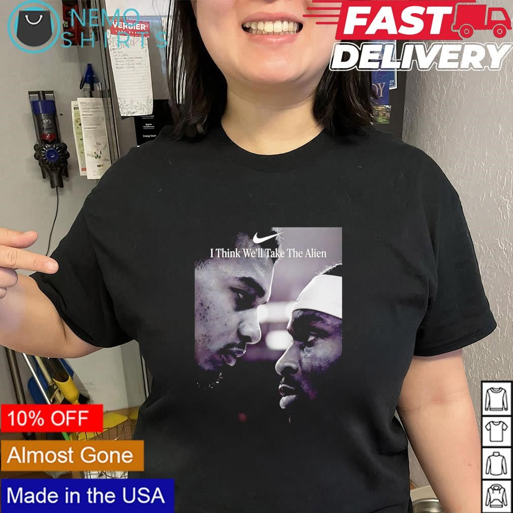Shai Gilgeous-Alexander I think we’ll take the Alien Wemby shirt
