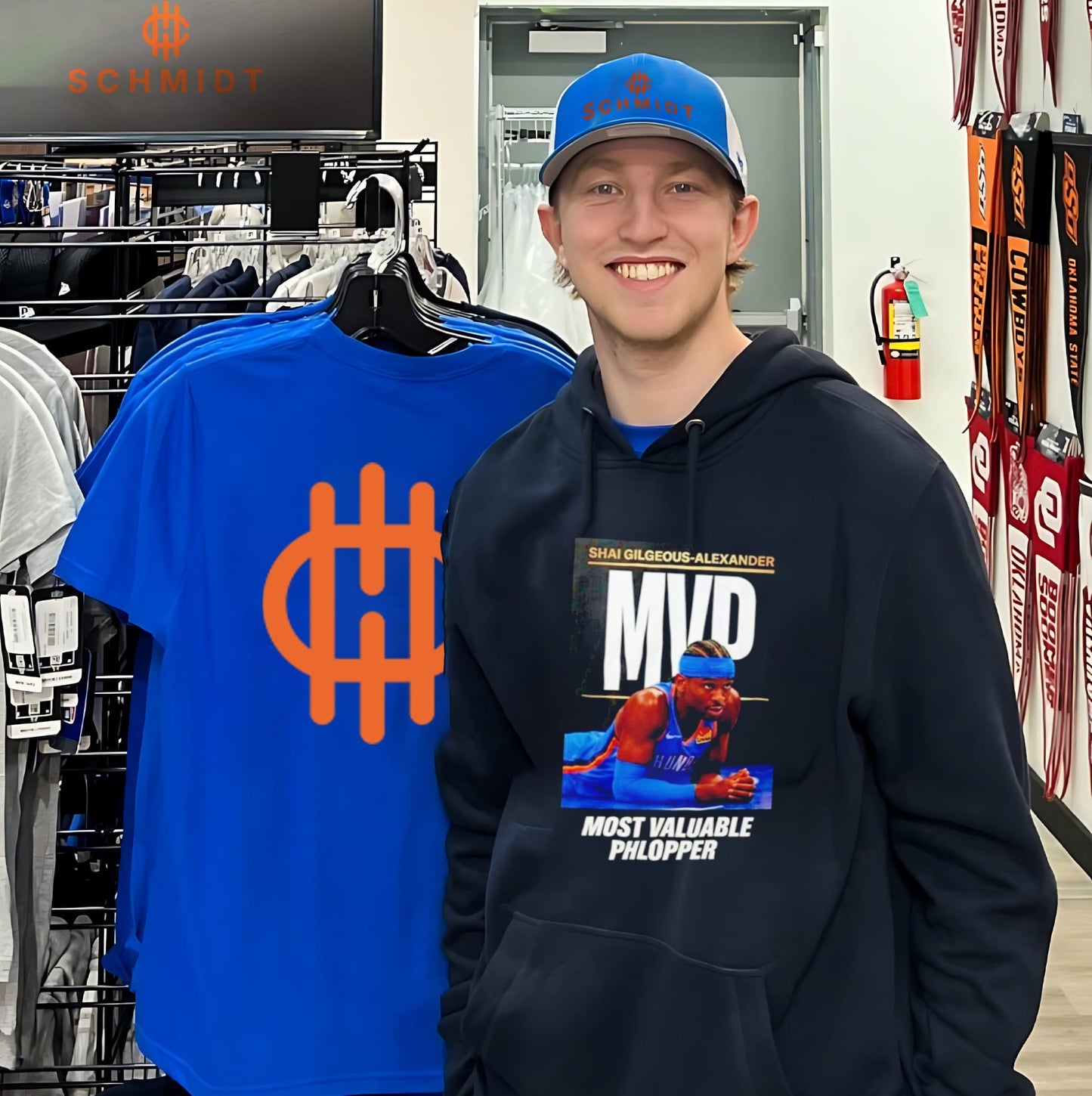 Shai Gilgeous-Alexander OKC Thunder MVP Most Valuable Phlopper shirt
