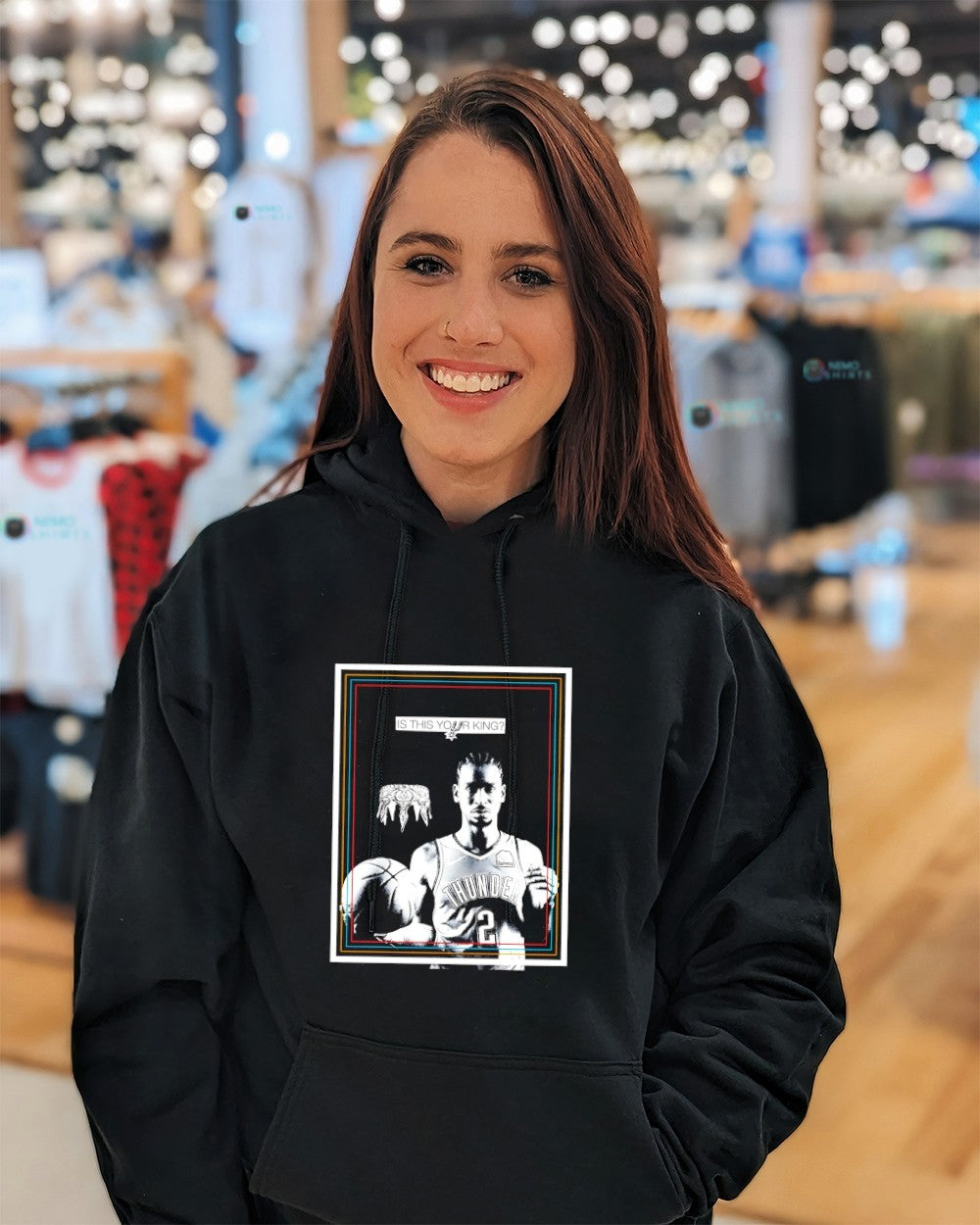 Shai Gilgeous-Alexander OKC Thunder is this your king shirt