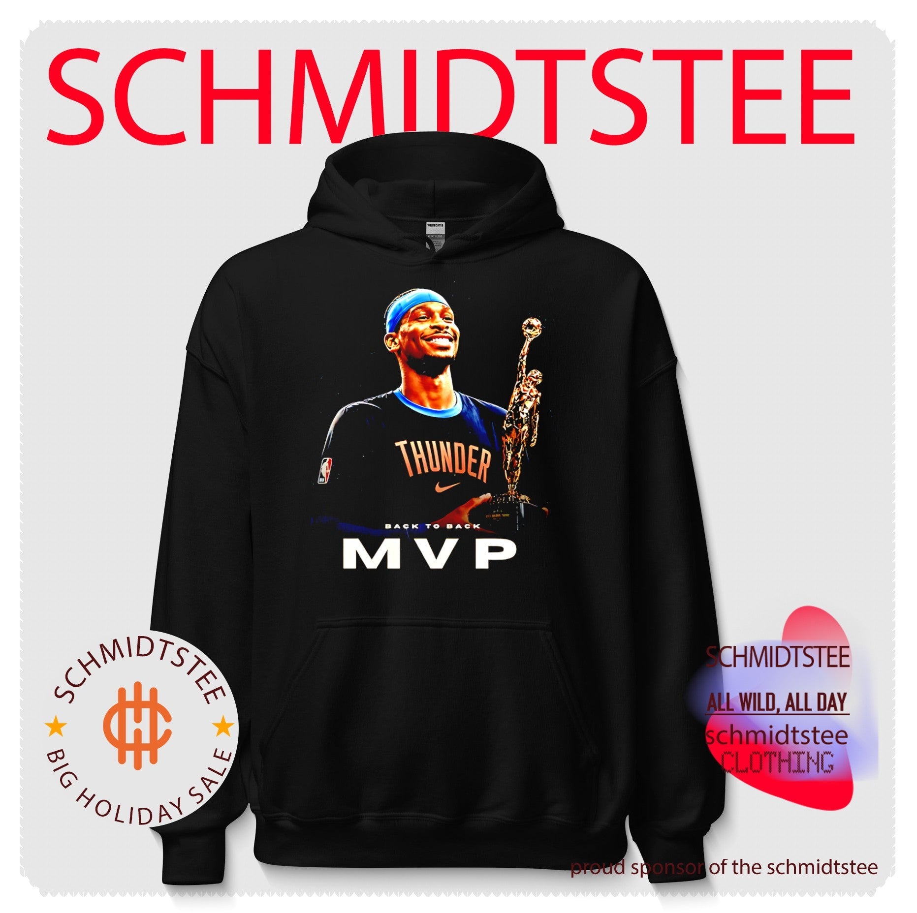 Shai Gilgeous-Alexander Oklahoma City Thunder Mvp graphic shirt