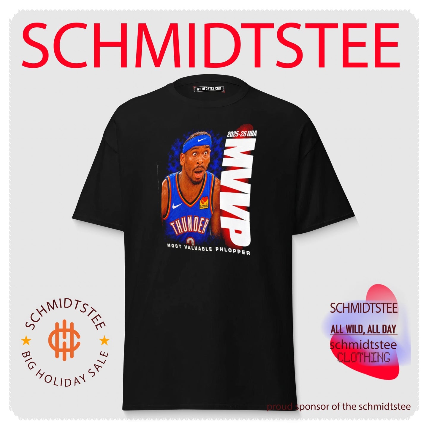 Shai Gilgeous-Alexander Thunder Most Valuable Phlopper shirt