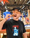 Shake and Bake Drinking America George Washington graphic shirt