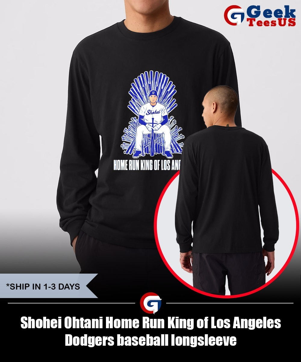 Shohei Ohtani Home Run King of Los Angeles Dodgers baseball shirt