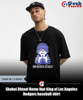 Shohei Ohtani Home Run King of Los Angeles Dodgers baseball shirt