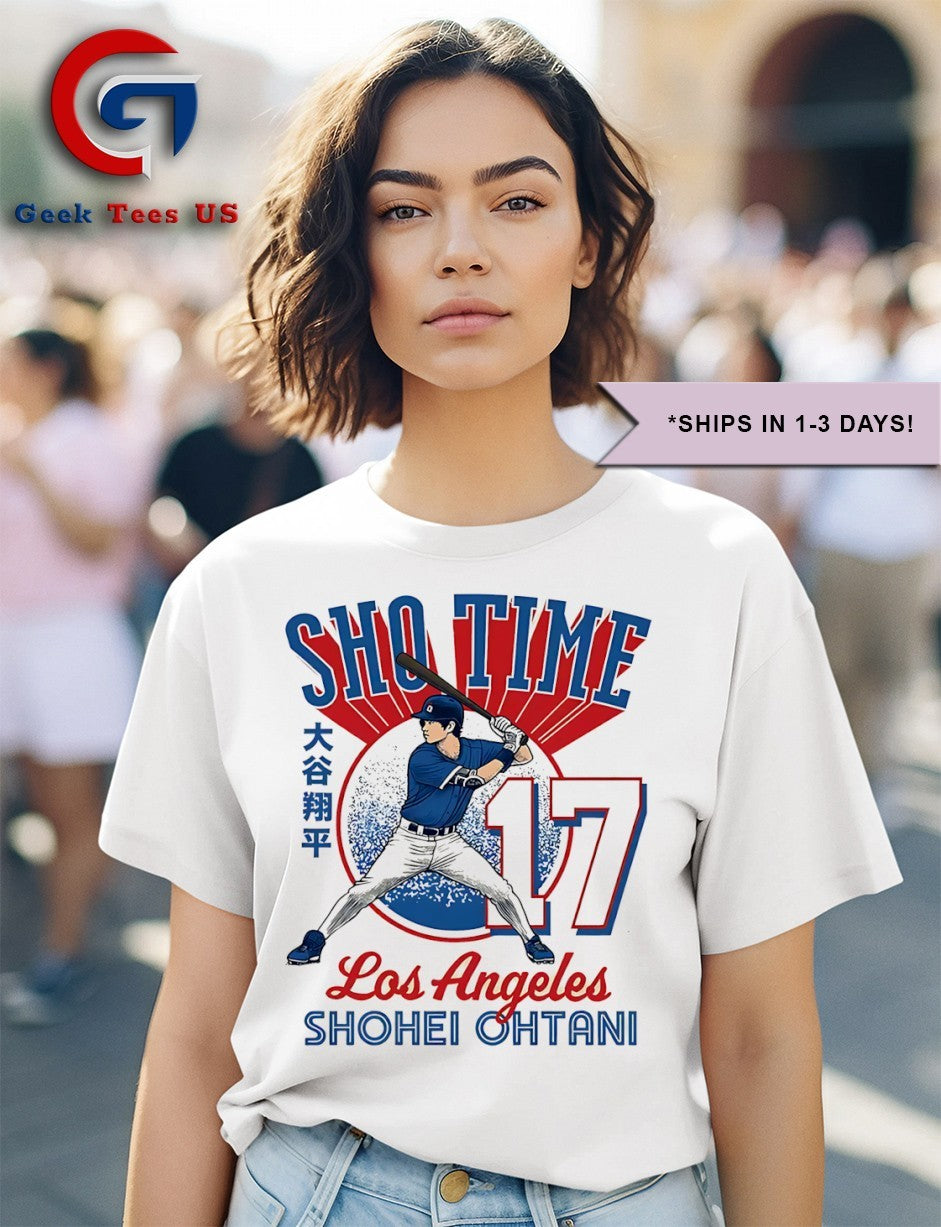 Shohei Ohtani LA Sho Time Los Angeles Dodgers MLB shirt