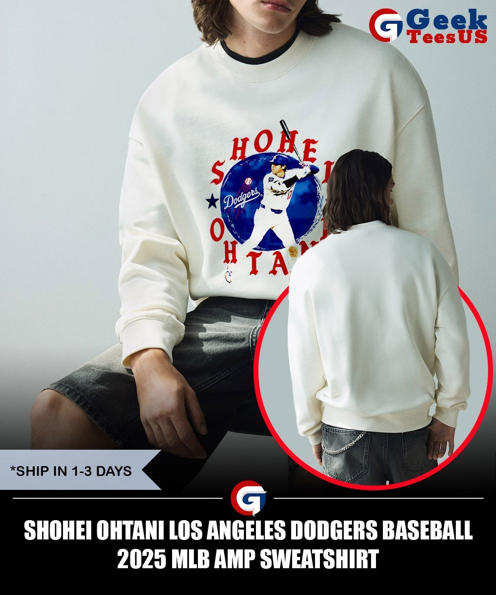 Shohei Ohtani Los Angeles Dodgers baseball 2025 MLB Amp shirt