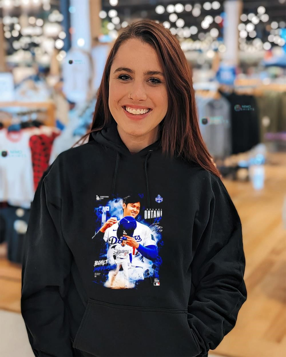 Shohei Ohtani Los Angeles Dodgers superstar 17 real time signature shirt