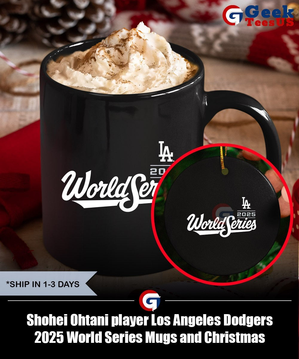 Shohei Ohtani player Los Angeles Dodgers 2025 World Series shirt