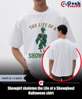 Showgirl skeleton the Life of a Showghoul Halloween shirt
