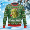 Shrek Beware Ogre Ugly Christmas Sweater