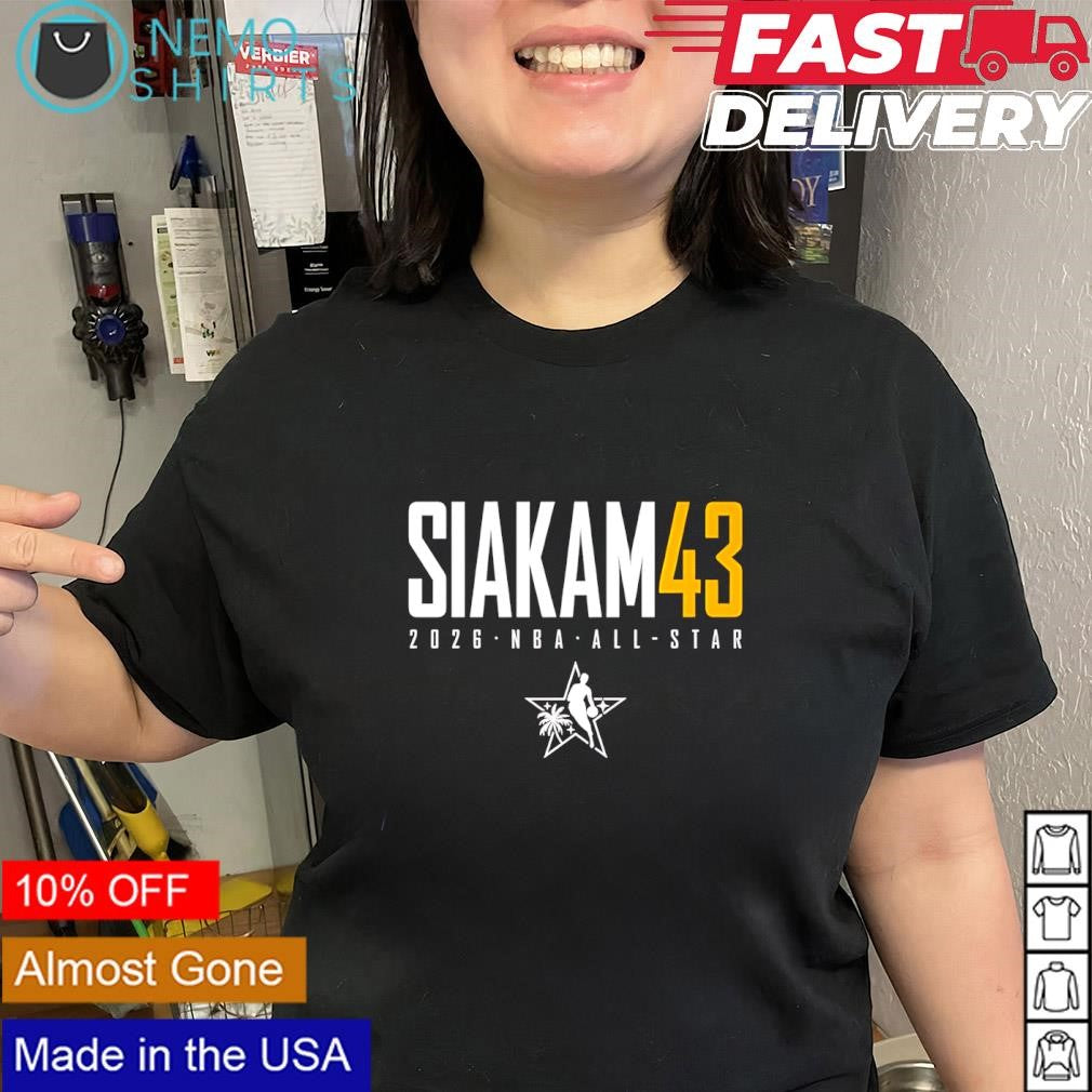 Siakam43 Indiana Pacers 2026 NBA All-Star shirt