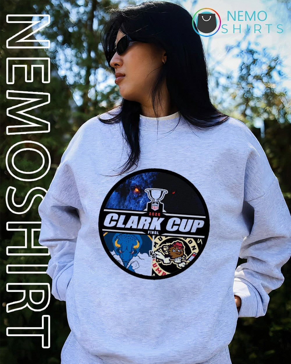 Sioux Falls Stampede vs Muskegon Lumberjacks 2026 USHL Clark cup final matchup shirt