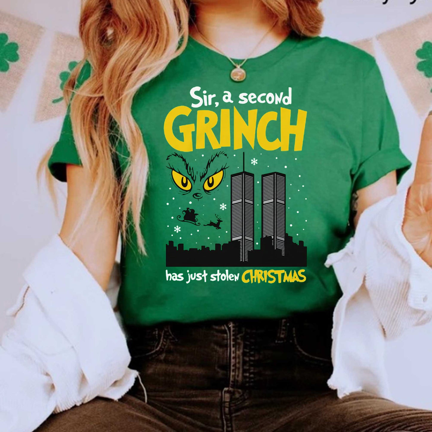 Sir A Second Grnh Has Just Stolen Christmas Shirt