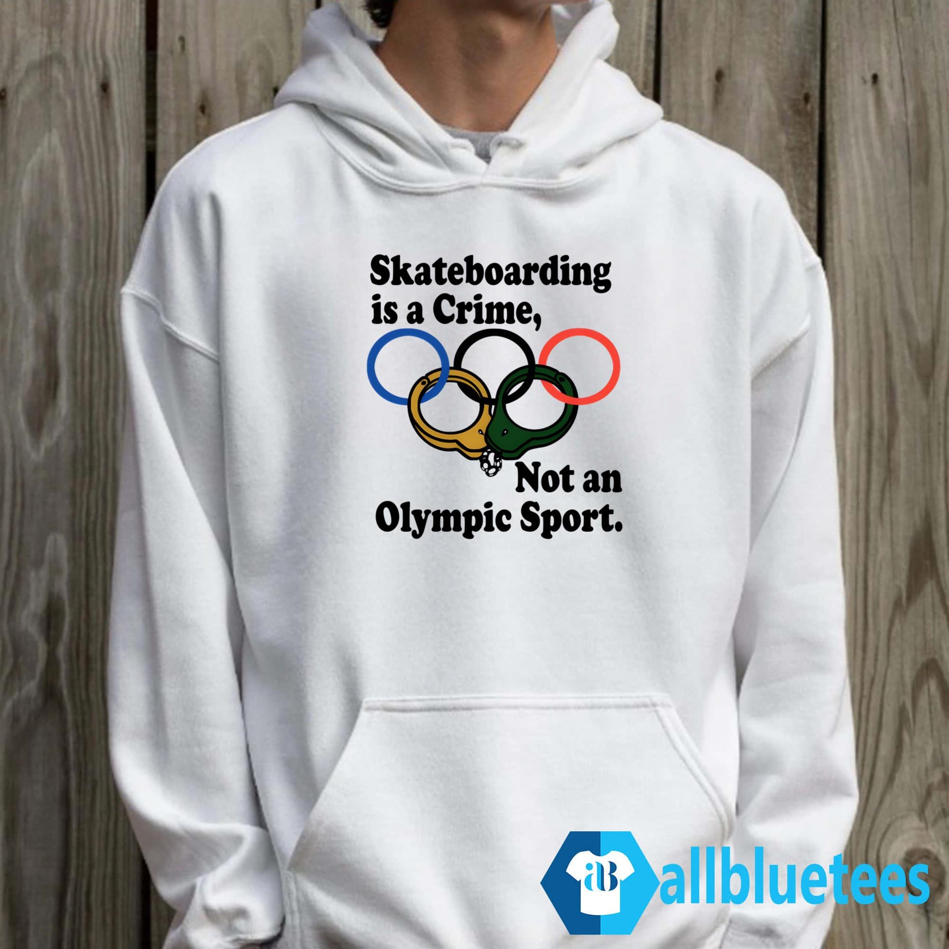 Skateboarding Is A Crime Not An Olympic Sport Shirt