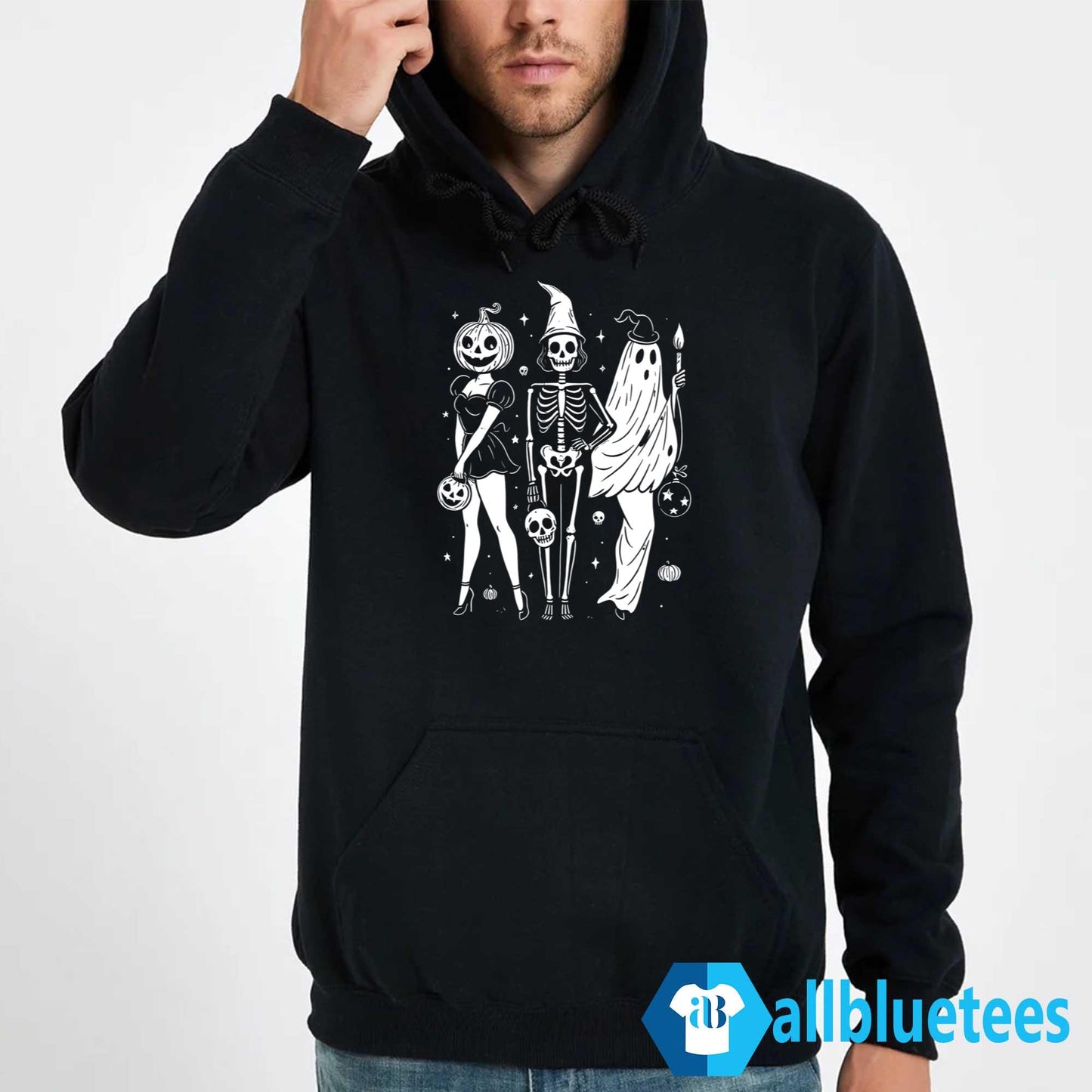 Skeleton Spooky Girl Squad Shirt