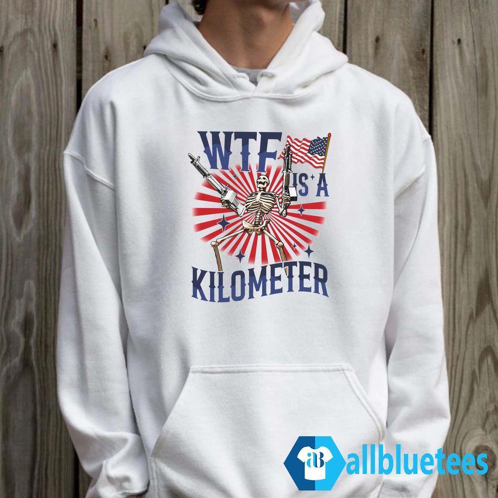 Skeleton WTF Is A Kilometer Shirt