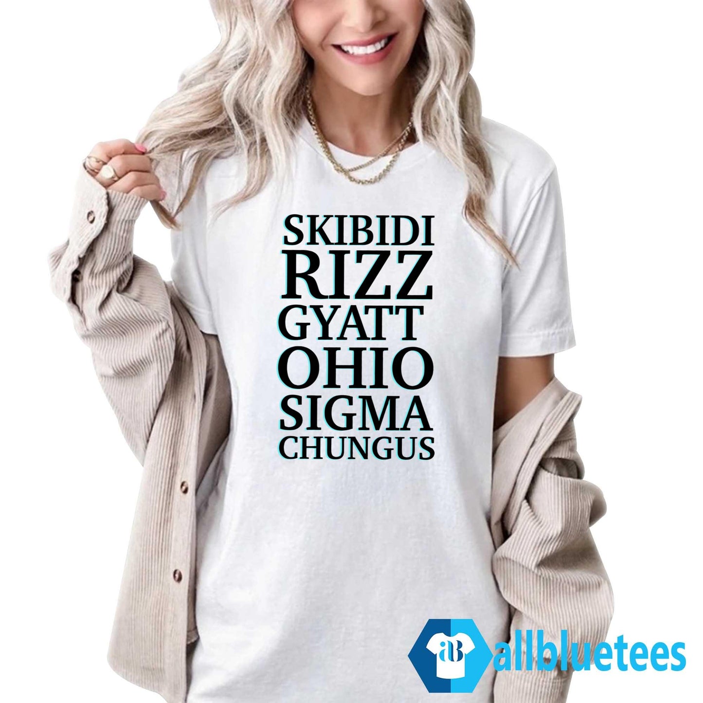 Skibidi Rizz Gyatt Ohio Sigma Chungus Shirt