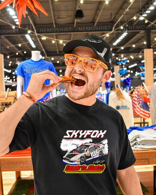 Skyfox ready to sketch racing shirt
